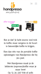 Mobile Screenshot of handpresso.nl